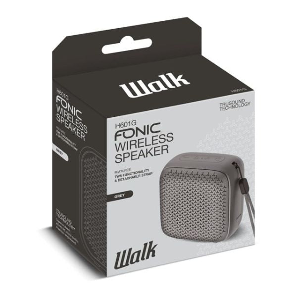 Walk Audio Fonic Wireless Speaker (Grey)
