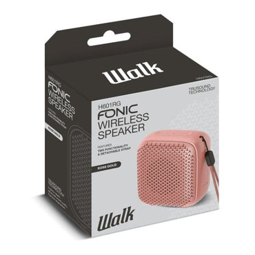 Walk Audio Fonic Wireless Speaker (Rose Gold)