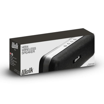 Walk Audio Wireless Fabric Speaker 5W 1200mah (Black/Silver)