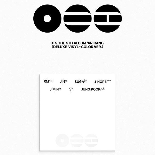 BTS - 5th Full Album [ARIRANG] (Deluxe Vinyl) - LP