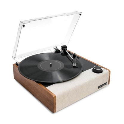 Victrola Eastwood II (VTA-74-OAK-INT) Record Player Three-Speed Turntable with Bluetooth - Oak