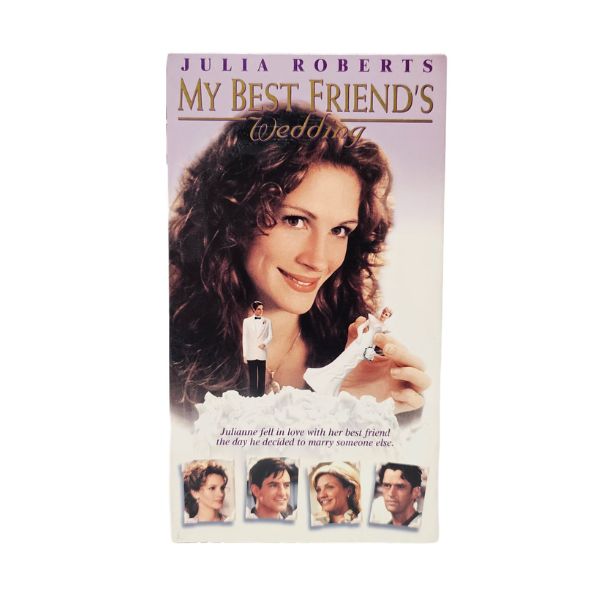 Julia Roberts - My Best Friends Wedding (Original Blockbuster Sticker) - VHS (Pre Owned)