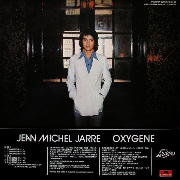 Jean Michel Jarre - Oxygene - LP (Used Vinyl)