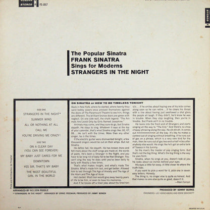 Frank Sinatra - Strangers In The Night - LP (Used Vinyl)