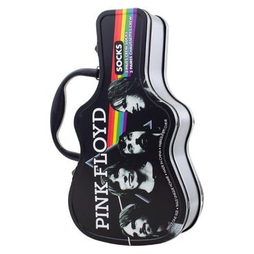 Perri's - Pink Floyd - Crew Socks (3 Pack Collector Guitar Shape Tin)