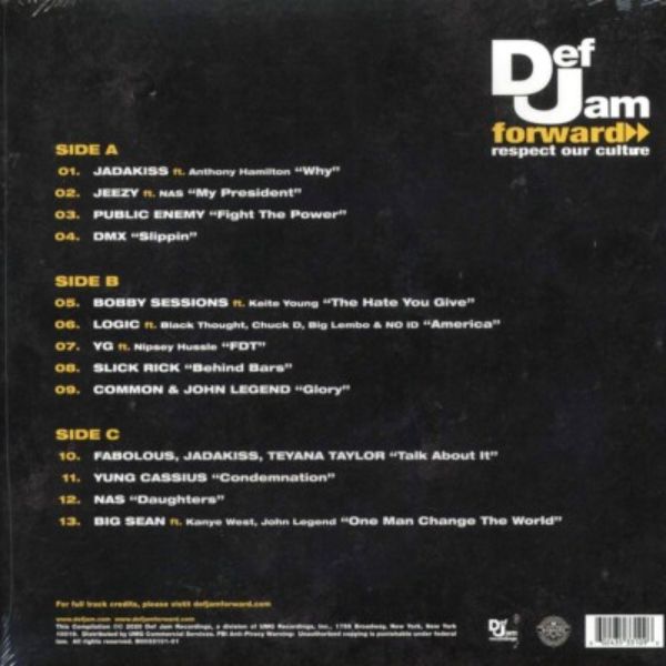 Various Artists - Def Jam Forward (Etched Vinyl) - LP