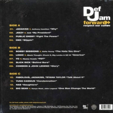 Various Artists - Def Jam Forward (Etched Vinyl) - LP