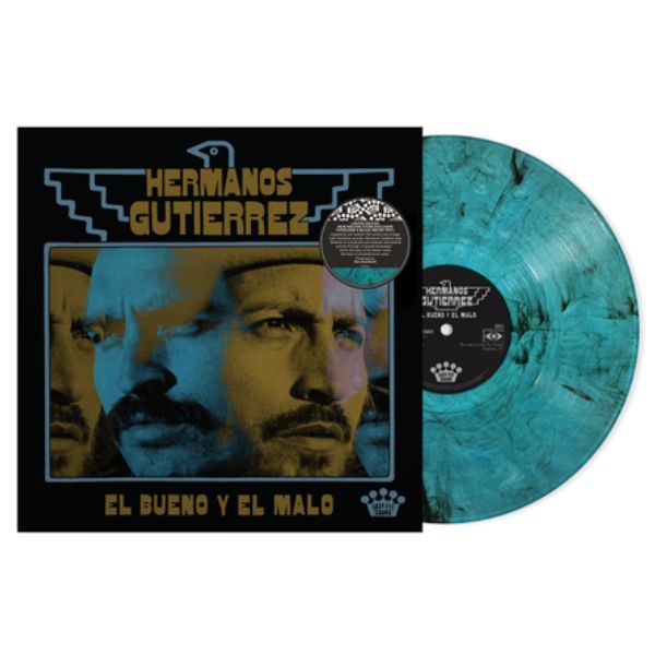 Hermanos Gutierrez - El Bueno & El Malo (Limited Edition Turquoise & Black Smoke Vinyl) - LP