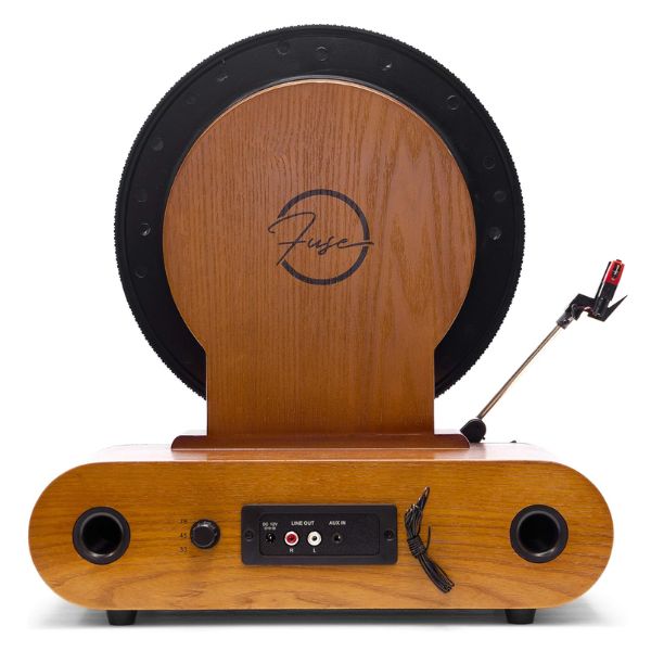 FUSE - Vert Standard Vertical Record Player With Bluetooth In/Out And Fm Radio