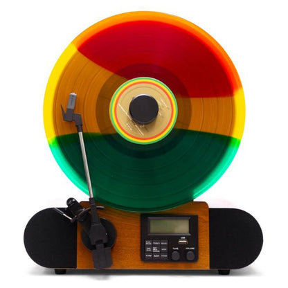 FUSE - Vert Standard Vertical Record Player With Bluetooth In/Out And Fm Radio