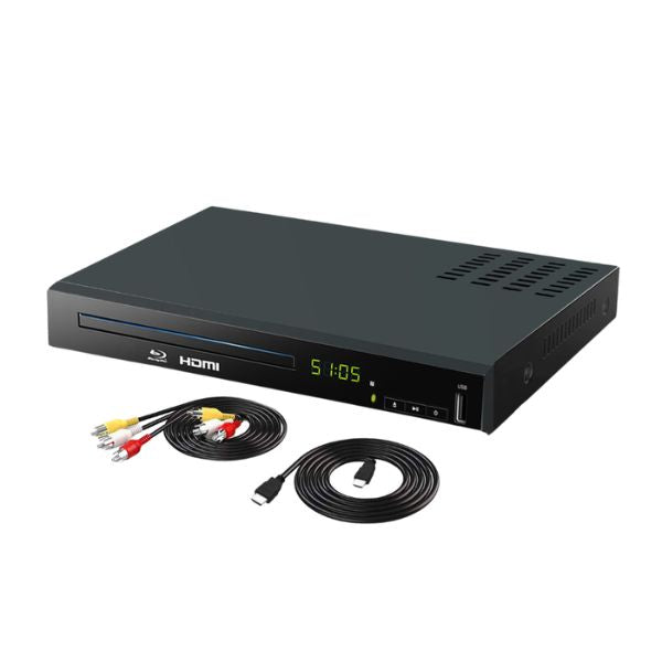 Echo Audio - Blu Ray DVD Player,Full HD Blu-ray Disc Player CD Players - Black