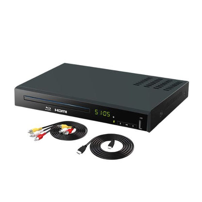 Echo Audio - Blu Ray DVD Player,Full HD Blu-ray Disc Player CD Players - Black