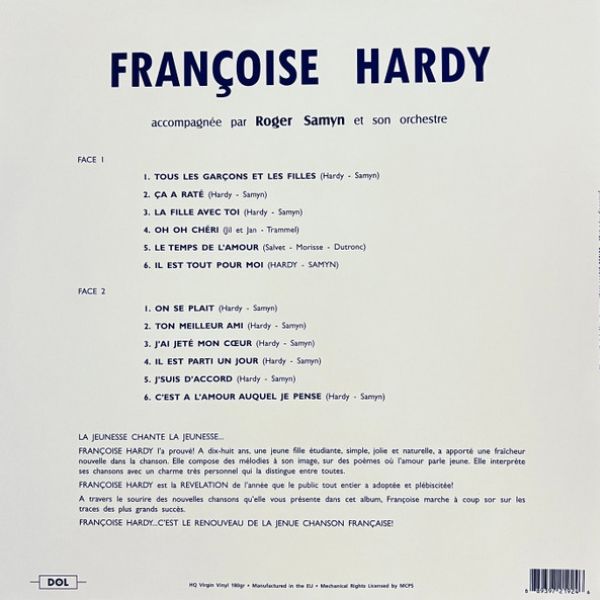 Francoise Hardy - Francoise Hardy - LP