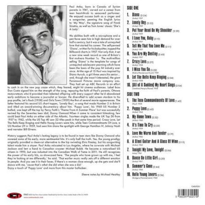 Paul Anka - Diana The Very Best Of Paul Anka - LP