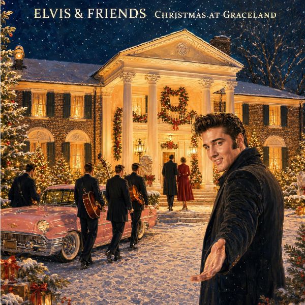 Elvis Presley & FriendsChristmas at Graceland(1 Half-Half, 180g Vinyl, 1.111 Numbered) - LP