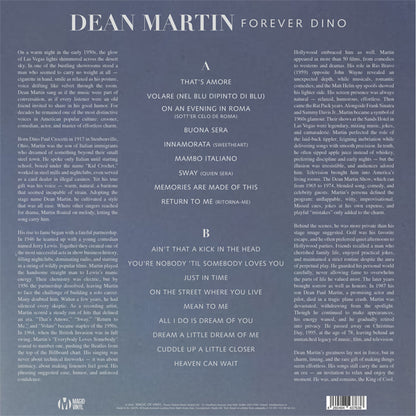 Dean Martin - Forever Dino  (Limited Edition Colored Vinyl) - LP