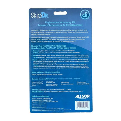 Digital Innovations 1051100 SkipDr Disc Repair Replacement Accessory Kit