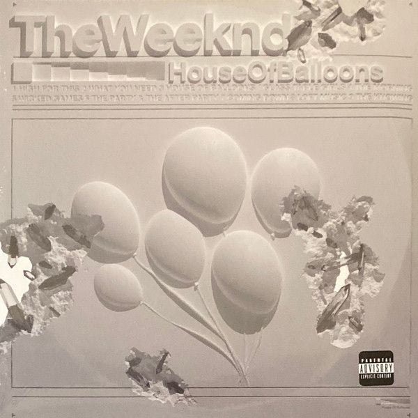 [Pre-Order] Weeknd - House Of Balloons (Limited Edition Clear Vinyl) - 2LP