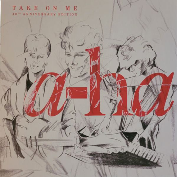[طلب مسبق] A-ha - Take On Me (إصدار محدود بمناسبة الذكرى الأربعين، أسطوانة مطولة، إصدار خاص بيوم تسجيلات الأسطوانات 2025، فينيل أحمر ياقوتي) - 12 بوصة
