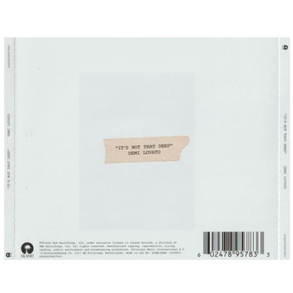 ديمي لوفاتو - الأمر ليس بهذه الخطورة - قرص مضغوط