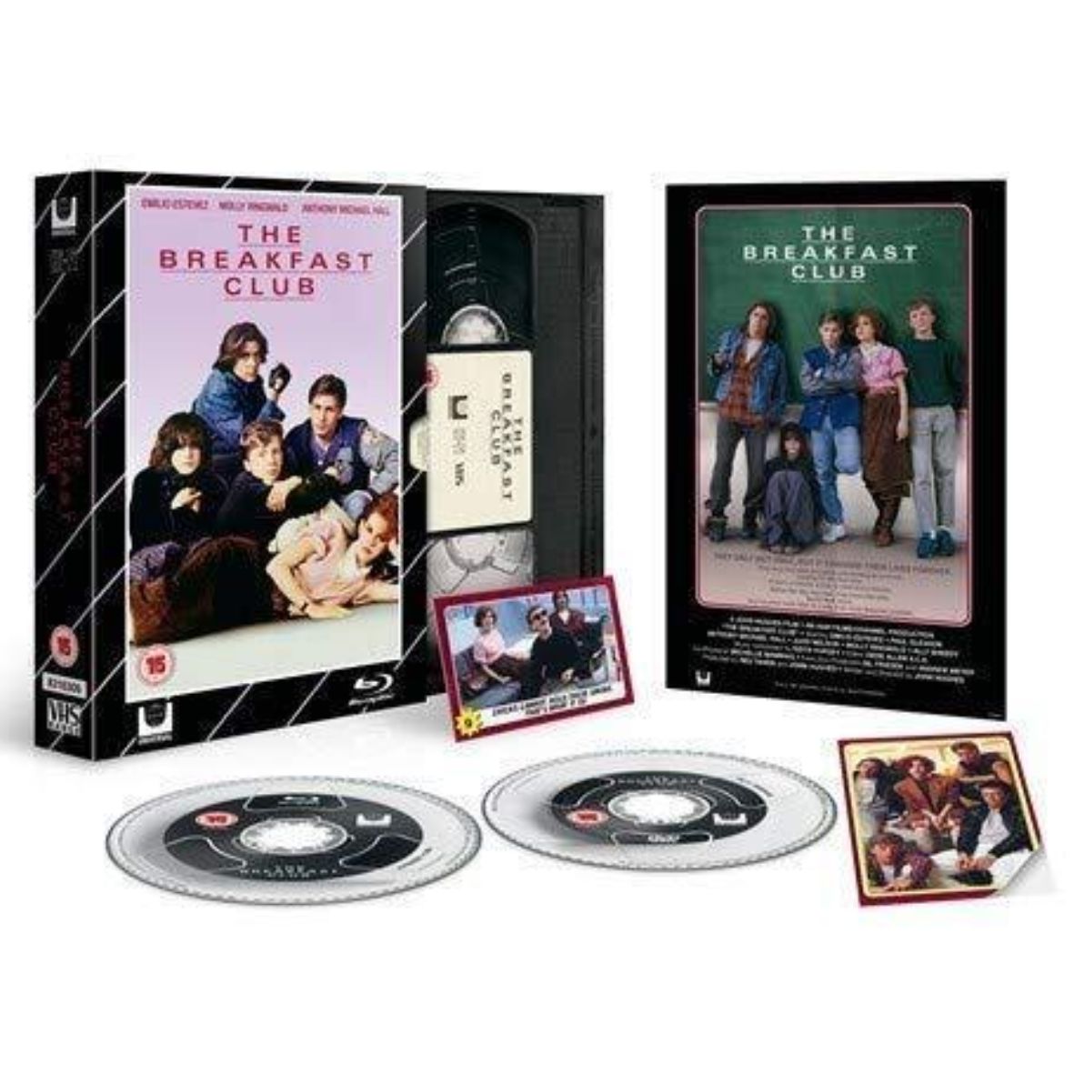 The Breakfast Club -  Limited Edition VHS Collection DVD + Blu-ray
