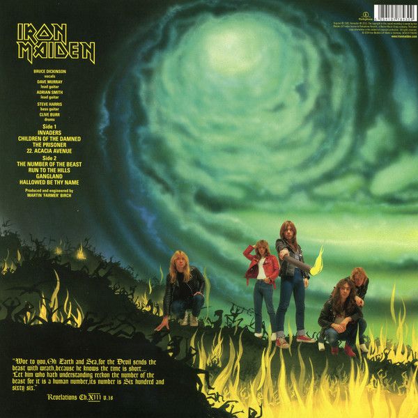 Iron Maiden - Number Of The Beast - LP