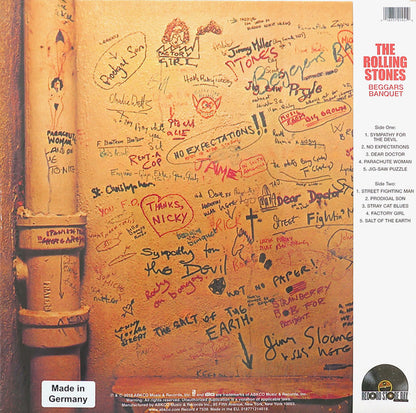 ROLLING STONES - Beggars Banquet (Grey/Blue/Black/White Splatter Vinyl) (RSD 2023 Exclusive) - LP