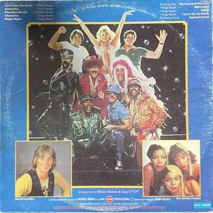 Village People - Can't Stop The Music  Original Soundtrack Album (Gate Fold) - LP (Used Vinyl) (Cover damage by water)