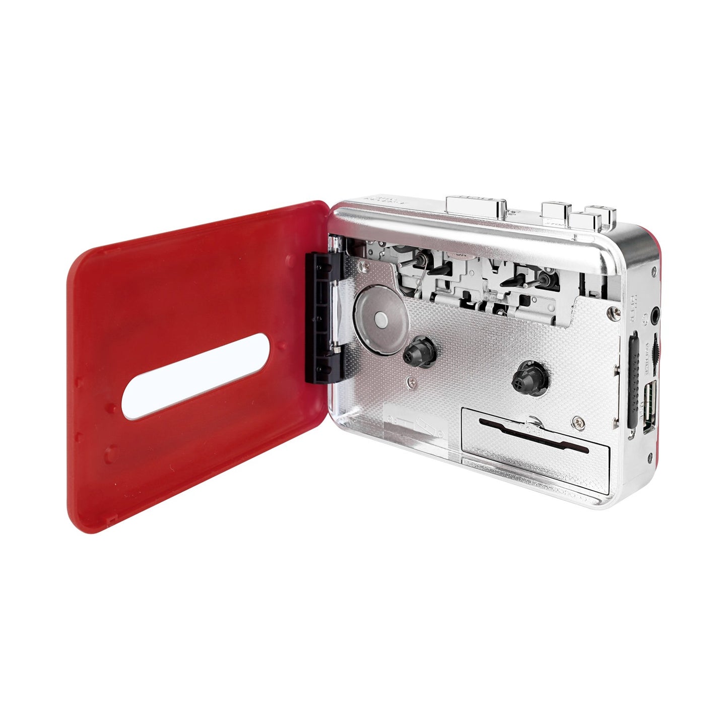 Echo Audio Cassette Player with built-in speaker ( The Jackson Walkman ) - Red