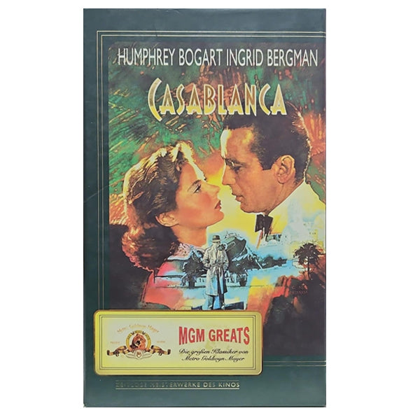 Michael Curtiz - Casablanca (German) - VHS (Pre Owned)