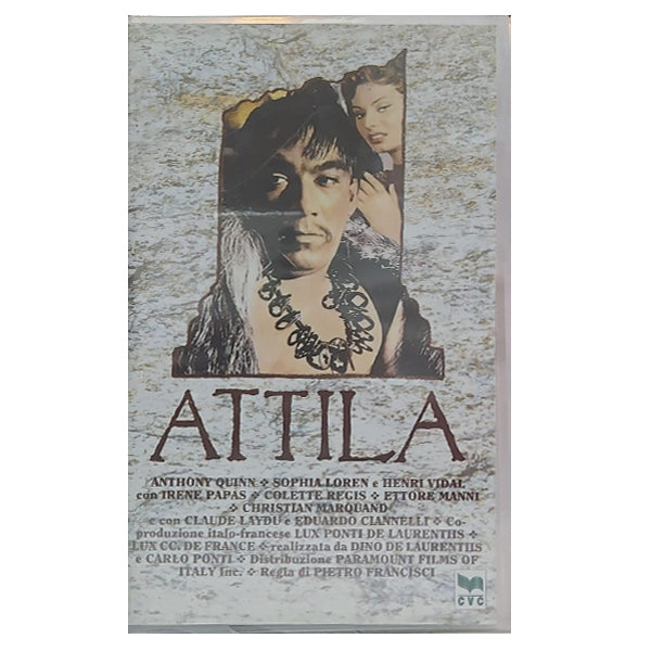 Anthony Quinn / Sophia Loren - Attila (Italian, Anthony Quinn / Sophia Loren) - VHS (Pre Owned)