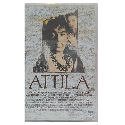 Anthony Quinn / Sophia Loren - Attila (Italian, Anthony Quinn / Sophia Loren) - VHS (Pre Owned)