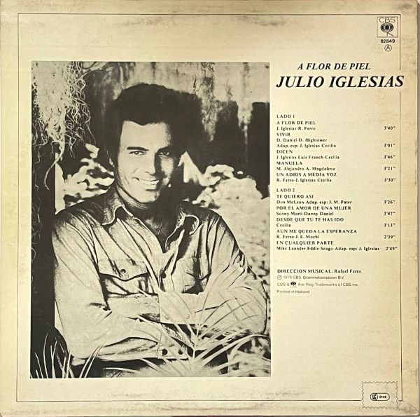 Julio Iglesias – A Flor De Piel. Shop now online in uae