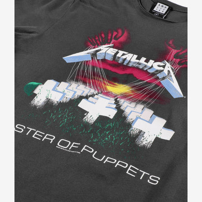 Tshirt - Metallica - Master Of Puppets Amplified Vintage Charcoal