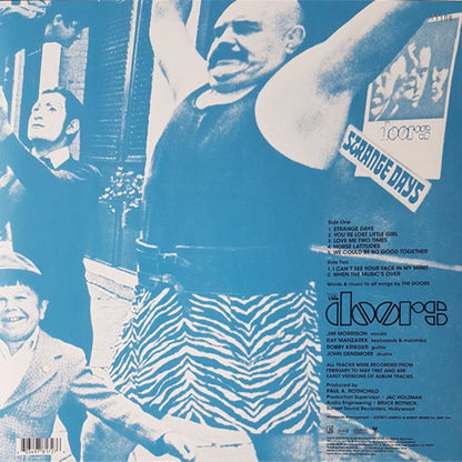 Doors - Strange Days 1967 – A Work In Progress (Translucent Blue Vinyl) - LP (Slightly Damaged Cover)