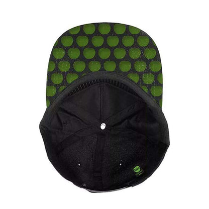 قبعة سناباك بشعار فرقة البيتلز على شكل تفاحة