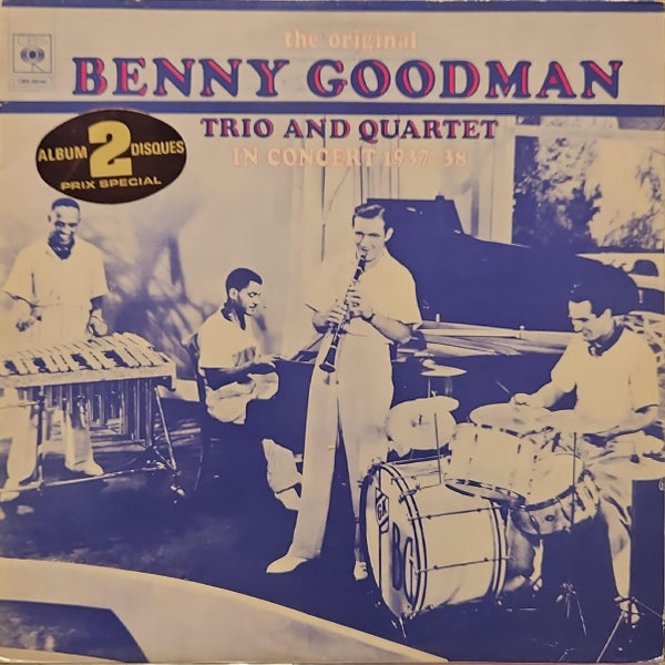 Benny Goodman - The Original Benny Goodman Trio And Quartet In Concert 1937-38  - 2LP (Used Vinyl)