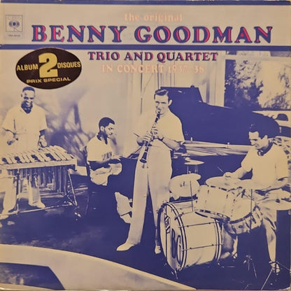 Benny Goodman - The Original Benny Goodman Trio And Quartet In Concert 1937-38  - 2LP (Used Vinyl)