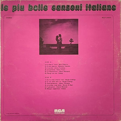 متنوع - Le Piu Belle Canzoni Italiane - LP (فينيل مستعمل)