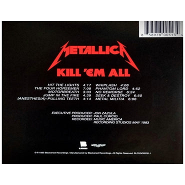 Metallica - Kill Em All (Remastered) - CD