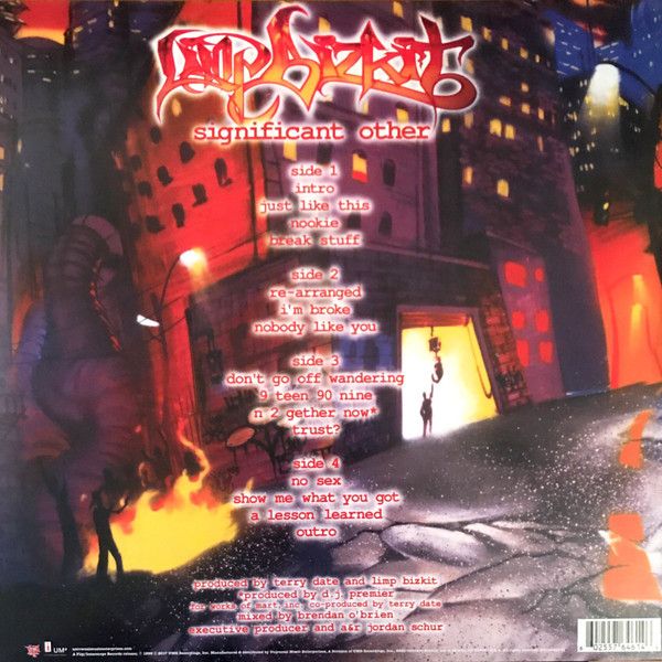 Limp Bizkit - Significant Other - 2LP. Shop now online in UAE