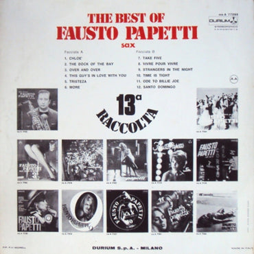Fausto Papetti - 13a Raccolta - The Best Of Fausto Papetti - LP (Used Vinyl)