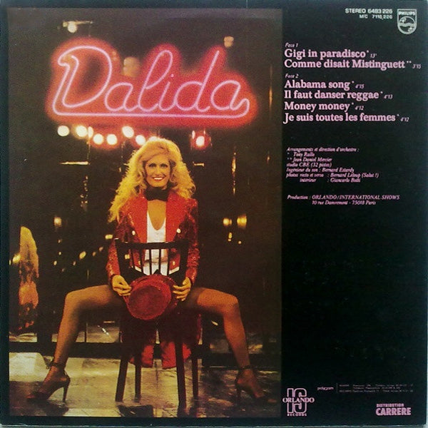 Dalida - Gigi In Paradisco - LP (Used Vinyl)