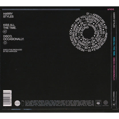 Harry Styles - Kiss All The Time. Disco, Occasionally - CD