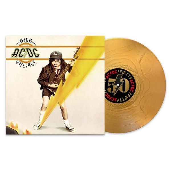 AC/DC - High Voltage (إصدار محدود من الفينيل الذهبي) - ألبوم