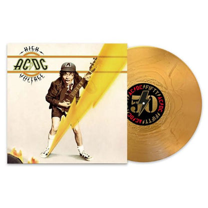AC/DC - High Voltage (إصدار محدود من الفينيل الذهبي) - ألبوم