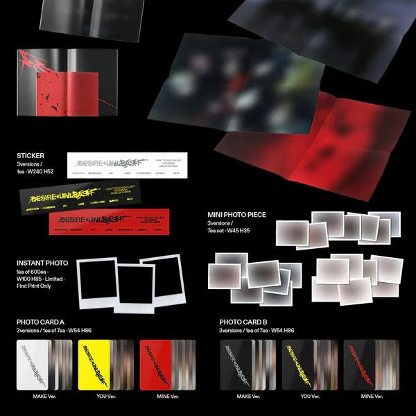 Enhypen - 6th Mini Album [Desire: Unleash] - CD