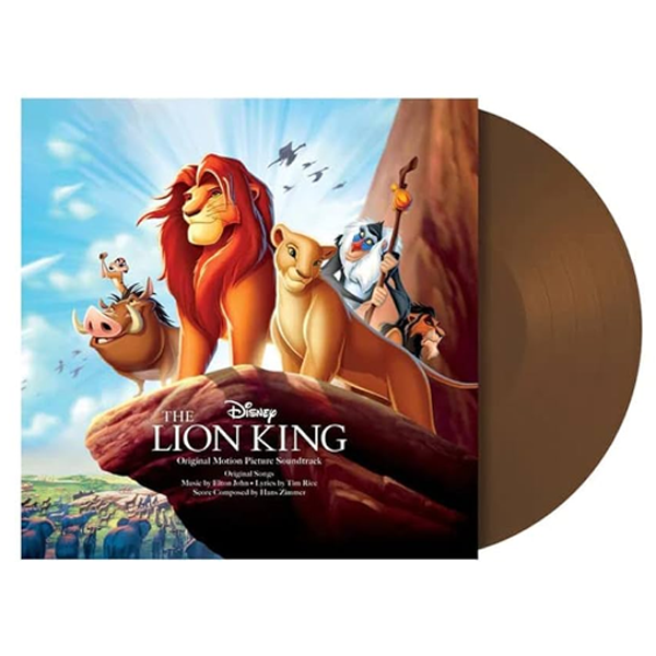 الموسيقى التصويرية - فيلم الأسد الملك (إصدار محدود من الفينيل البني السافانا)