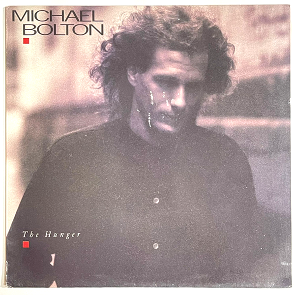 Michael Bolton - The Hunger (cover is damaged by water) - LP  (Used Vinyl)