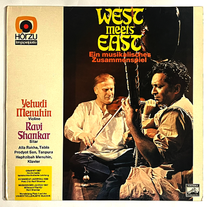 Ravi Shankar & Yehudi Menuhin - West Meets East - LP  (Used Vinyl)